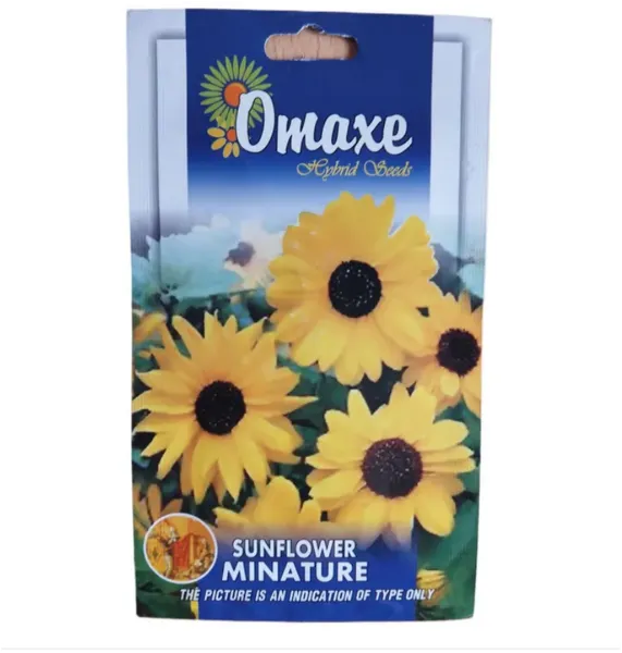 Omaxe Hybrid Sunflower Minature Flower Seeds- 50 Seeds